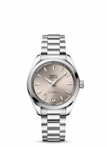 Omega Seamaster Aqua Terra 150M Master Chronometer 34 Stainless Steel / Sandstone / Bracelet 220.10.34.20.09.001 (22010342009001)